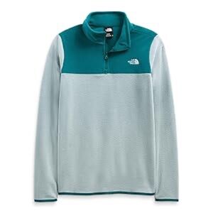 Womens The North Face TKA Glacier 1/4 Zip Fleece Color Block Jacket
